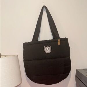Victoria’s Secret puffer Black Tote Bag
